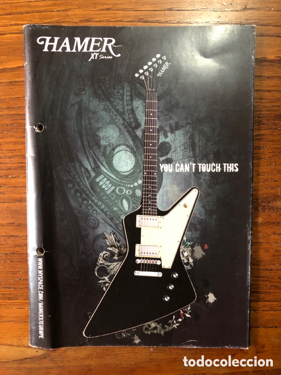 Advertising Catalogs: CAT&Aacute;LOGO DE GUITARRAS HAMER XT SERIES 2009