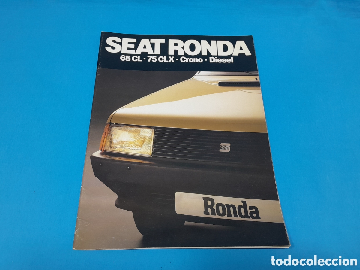 Cat&aacute;logos publicitarios: SEAT RONDA - 65 CL - 75 CLX - CRONO - DIESEL