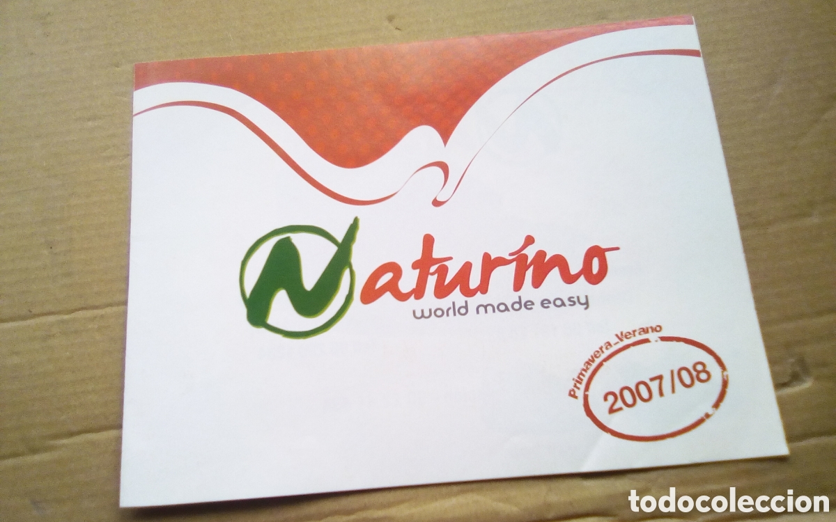 Cat&aacute;logos publicit&aacute;rios: Cat&aacute;logo calzado Naturino, primavera-verano 2007-08. Con 16 p&aacute;ginas.