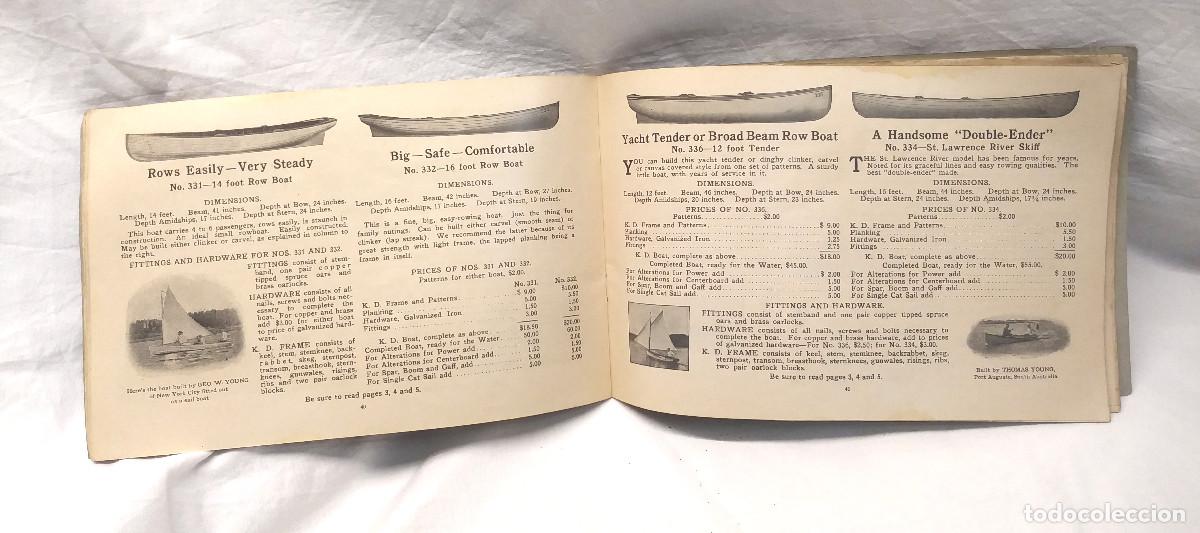Cat&aacute;logos publicitarios: Cat&aacute;logo de Barcos de Arroyo a&ntilde;o 1912 - Foto 2