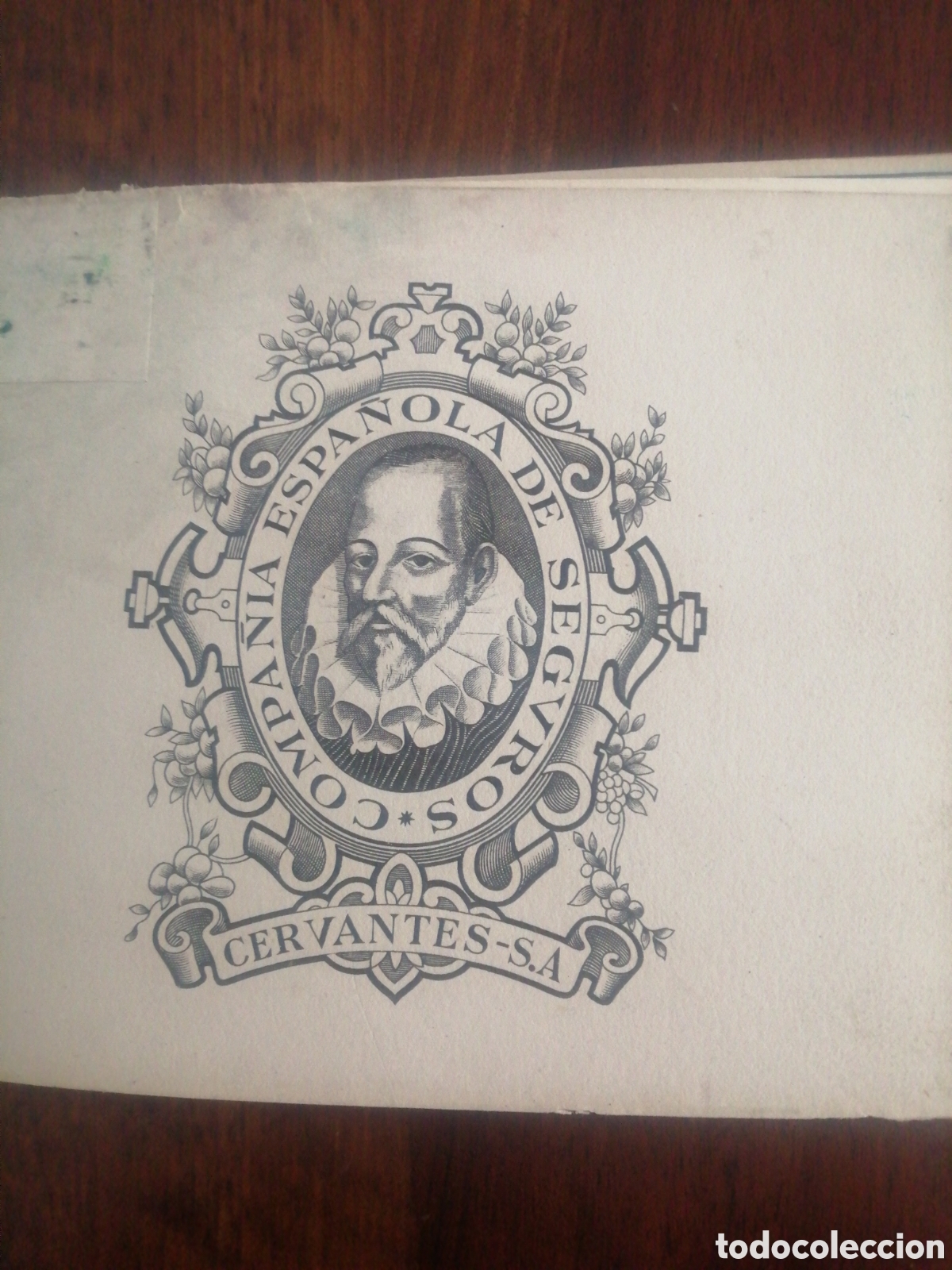 Cat&aacute;logos publicitarios: Cervantes S. A. COMPA&Ntilde;&Iacute;9A DE SEGUROS - Foto 2