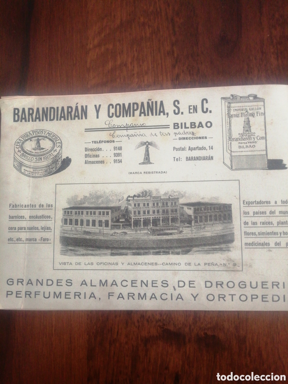 Cat&aacute;logos publicitarios: BARANDIARAN Y COMPA&Ntilde;&Iacute;A - Foto 4