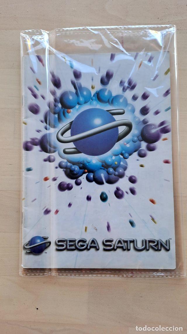 Werbekataloge: C&aacute;talogo juegos Sega Saturn - Exclusivo tiendas de videojuegos a&ntilde;o 1996 MUY RARO