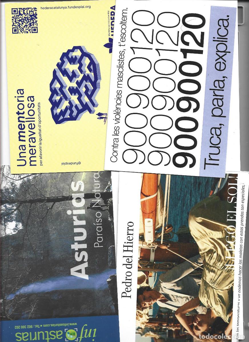 Cat&aacute;logos publicitarios: 100 postales de espa&ntilde;a y publicidad Y 100 MARCAPAGINAS DE PUBLICIDAD