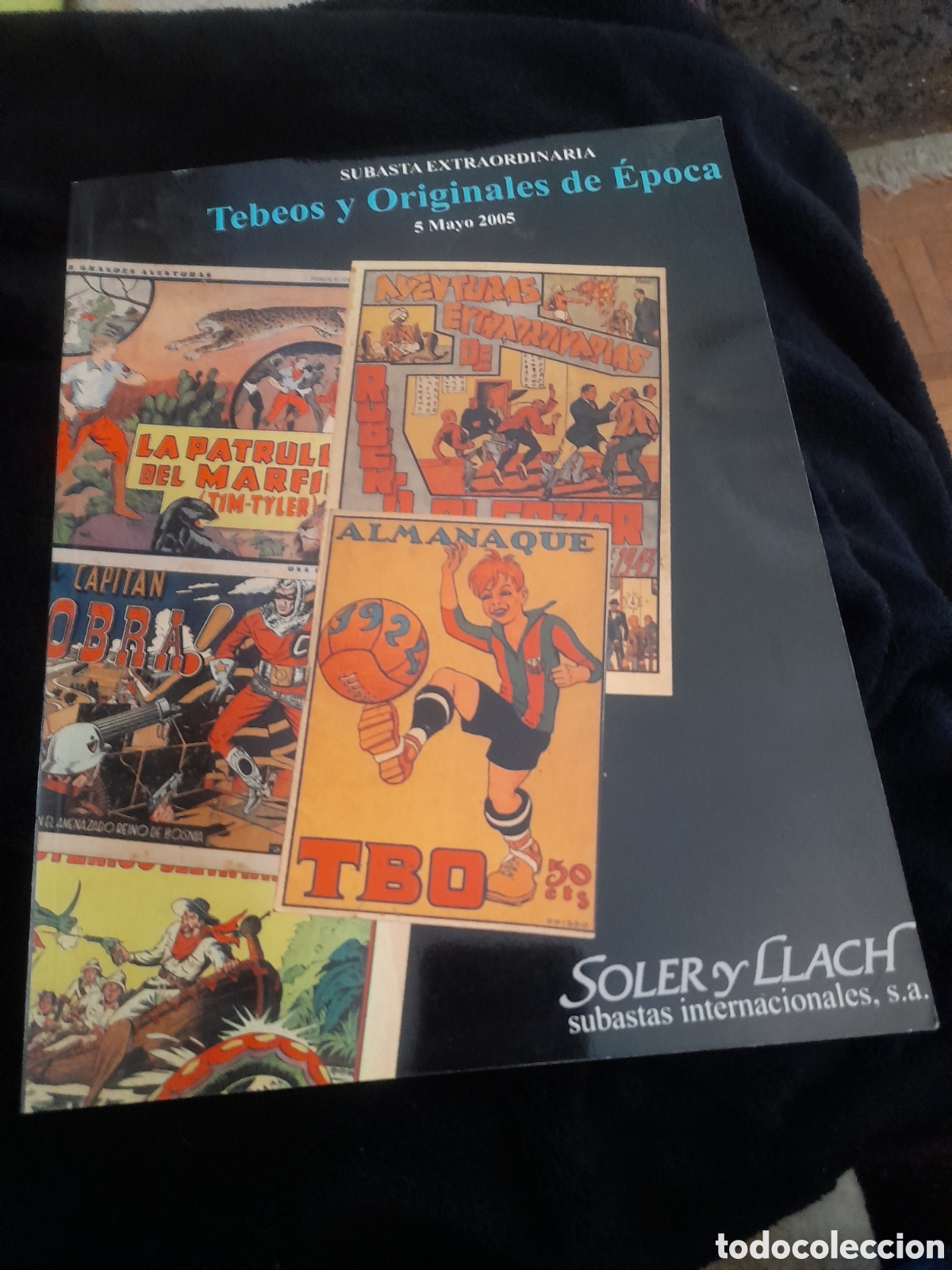 Advertising Catalogs: Cat&aacute;logo, Tebeos originales y de &eacute;poca, Soler y Llach, 2005