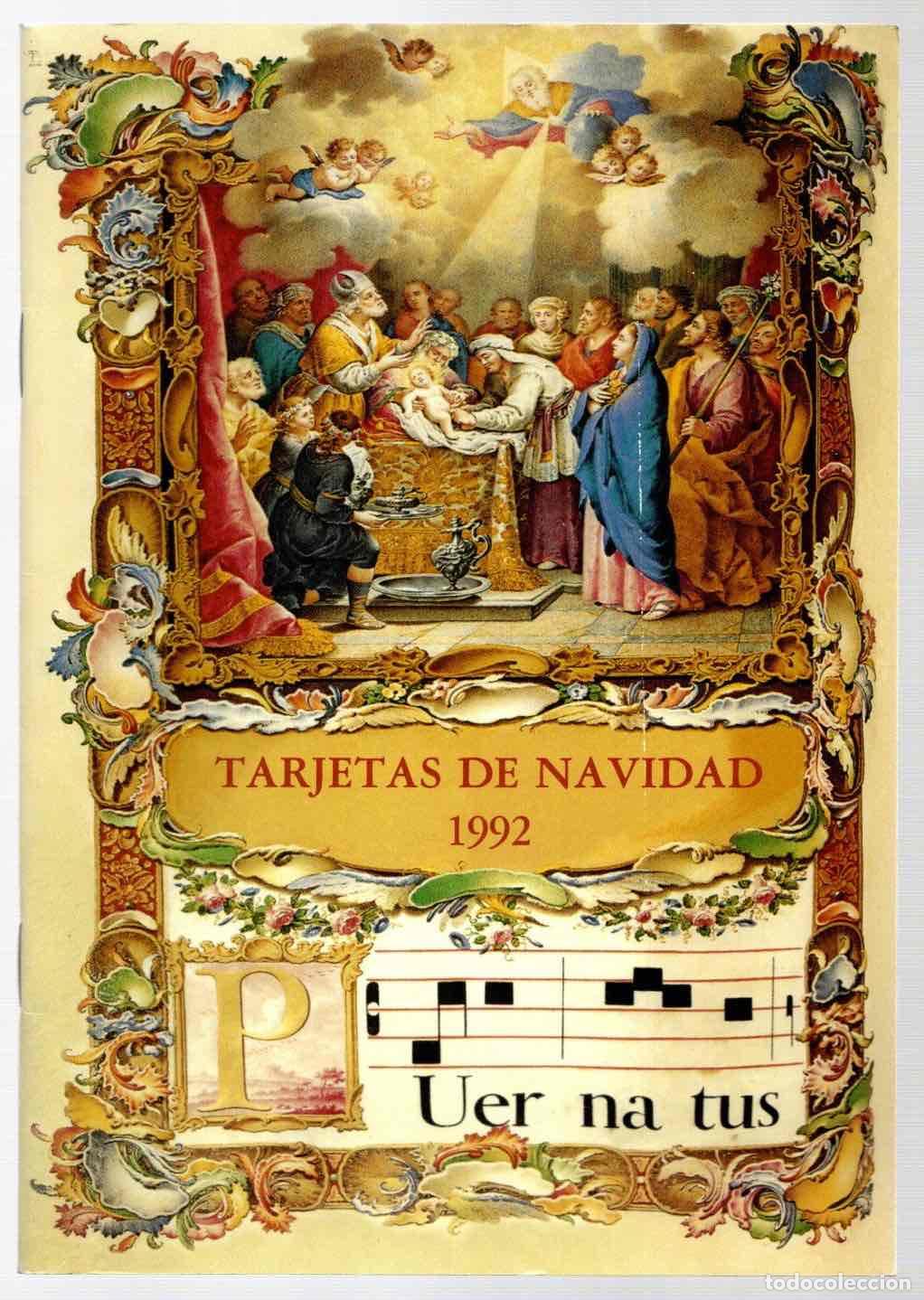 Catalogues publicitaires: CATALOGO TARJETAS DE NAVIDAD DE LOS REALES SITIOS DE ESPA&Ntilde;A. ALDEASA 1992