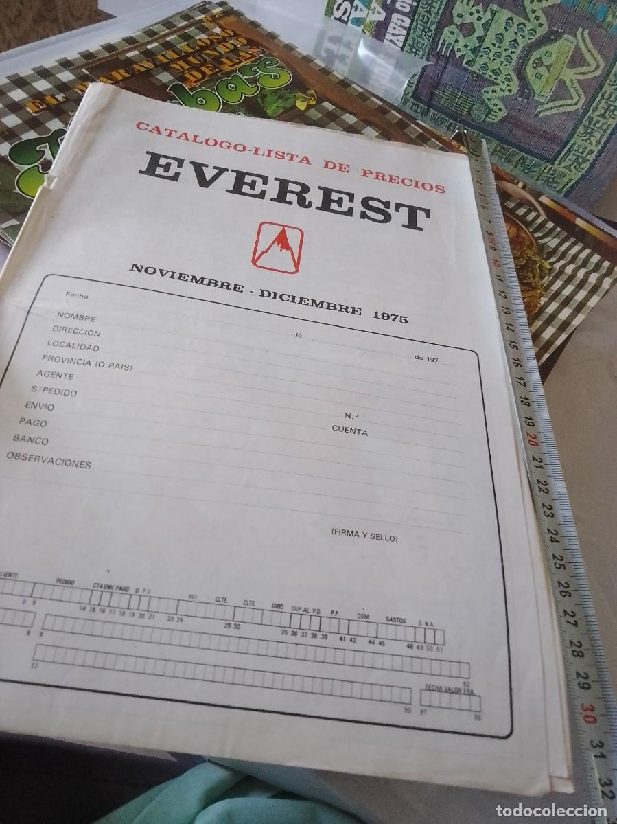Werbekataloge: Cat&aacute;logo Everest precios ,