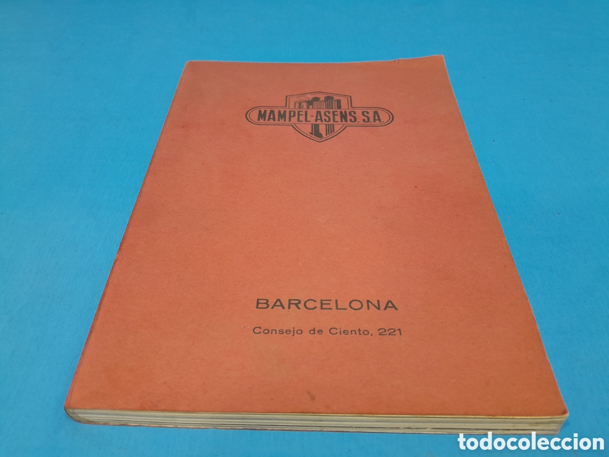 Advertising Catalogs: CAT&Aacute;LOGO MAMPEL - CAJAS MET&Aacute;LICAS - ASENS S.A. BARCELONA