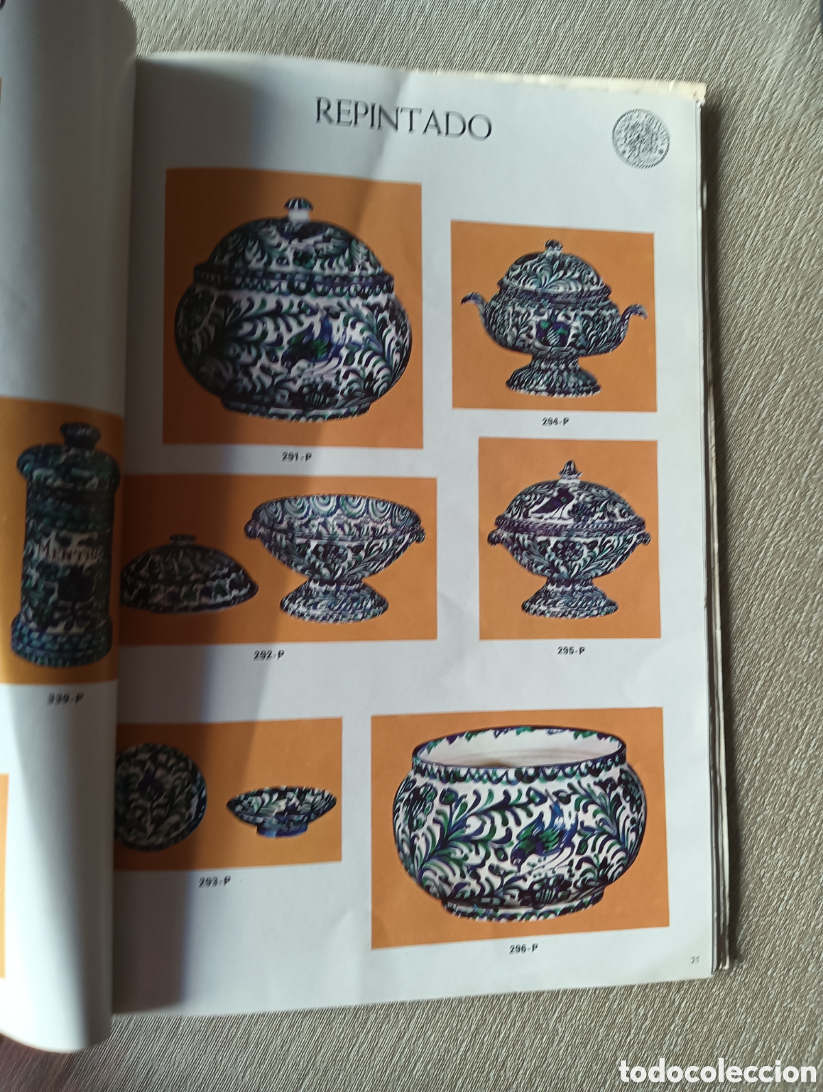 Advertising Catalogs: Cat&aacute;logo cer&aacute;mica Fajalauza Granada 1975