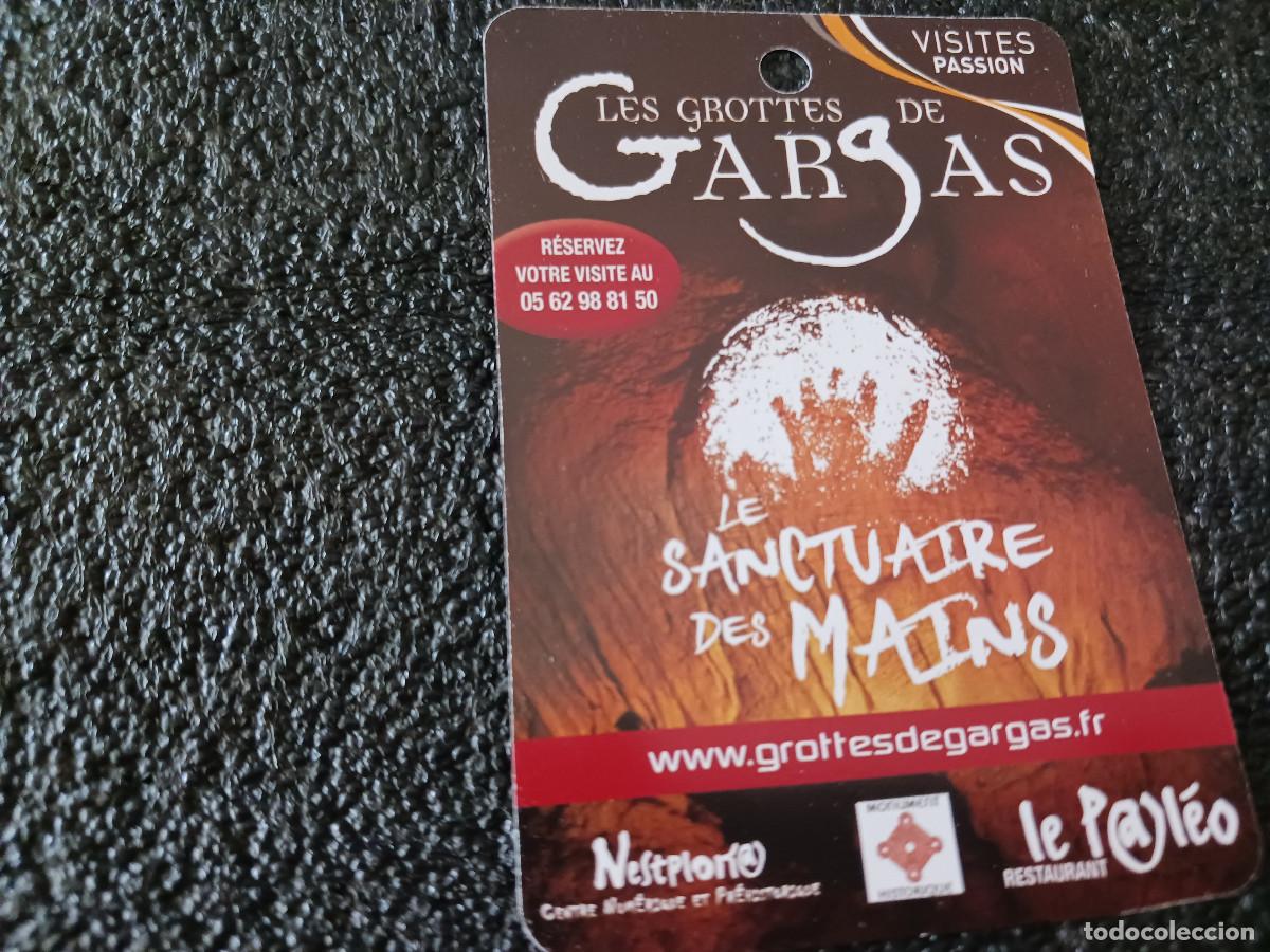 Werbekataloge: grottes gargas, 7 x 10 cm. aprox.