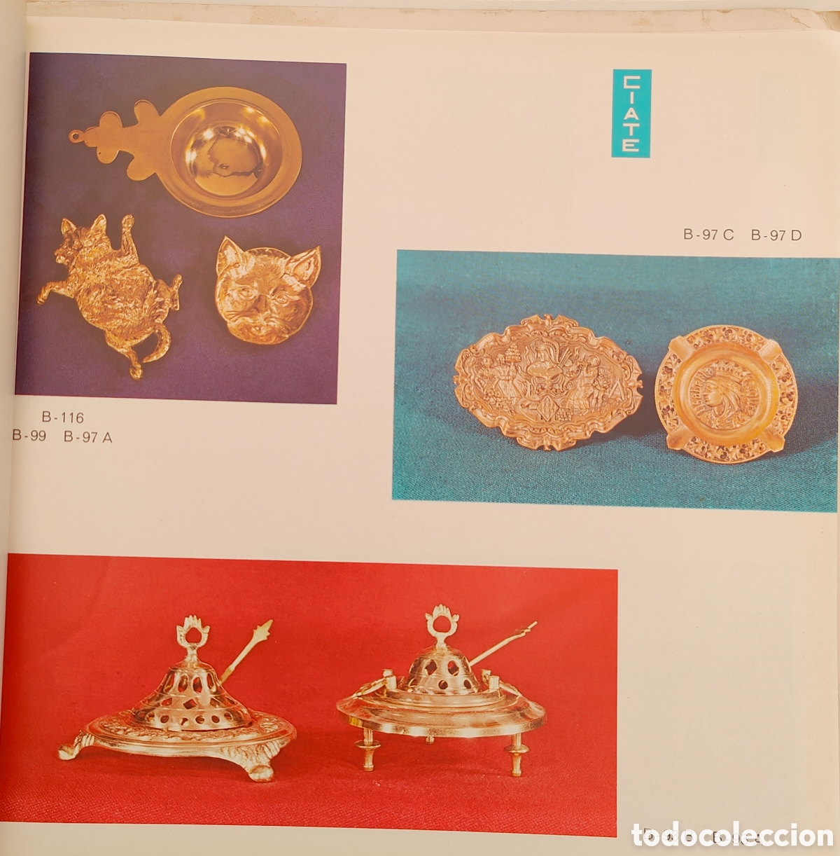 Cat&aacute;logos publicitarios: :::: K32 - CATALOGO CIATE - FUNDICION DE BRONCE - Foto 3