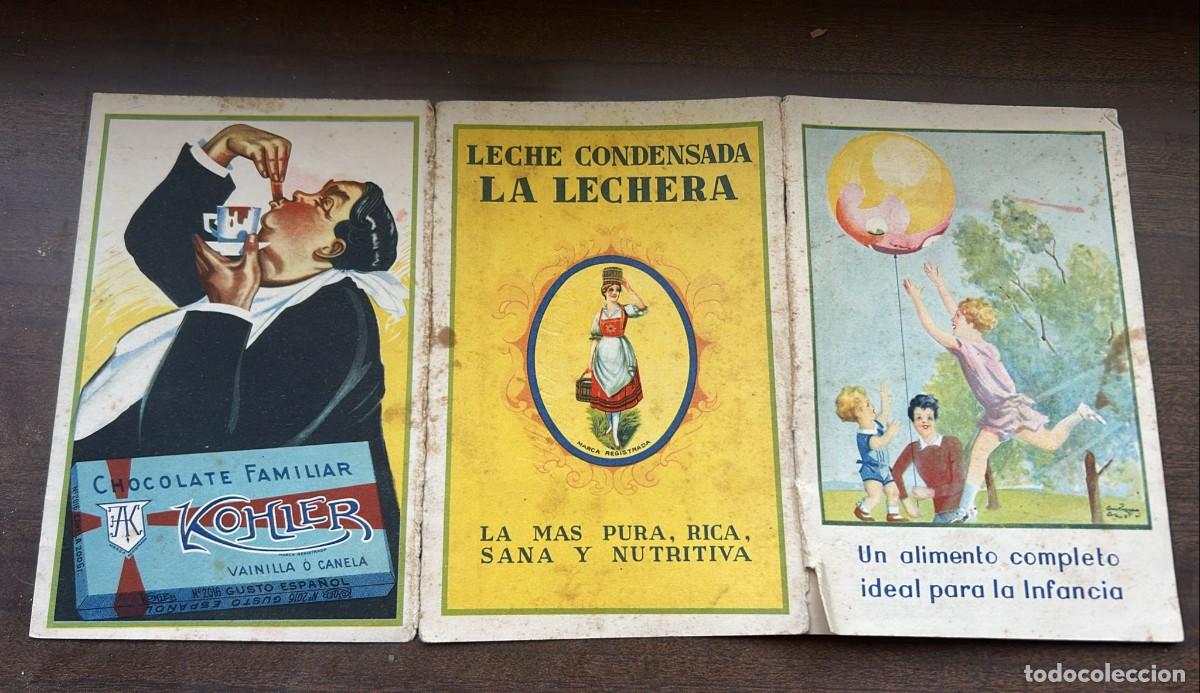 Advertising Catalogs: LIBRITO PUBLICITARIO LECHE CONDENSADA LA LECHERA DE NESTLE VER INDICE DE 20 X 13 CMS.