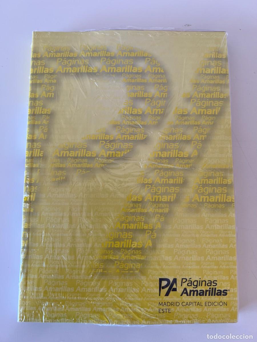 Cat&aacute;logos publicitarios: PAGINAS AMARILLAS MADRID CAPITAL EDICION ESTE 2016 PRECINTADO
