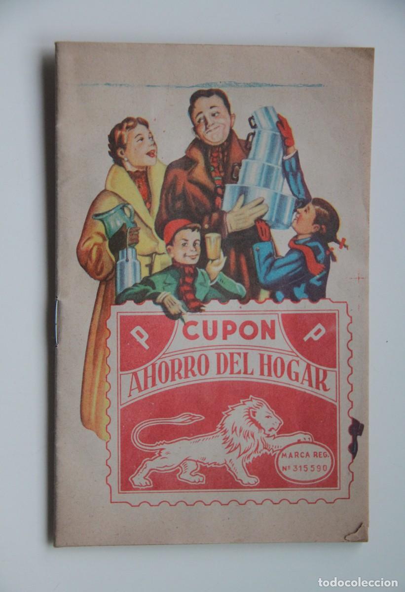 Cat&aacute;logos publicitarios: CUPON AHORRO DEL HOGAR: LIBRETA COMPLETA CON DIVERSOS TIPOS DE SELLOS - Foto 1