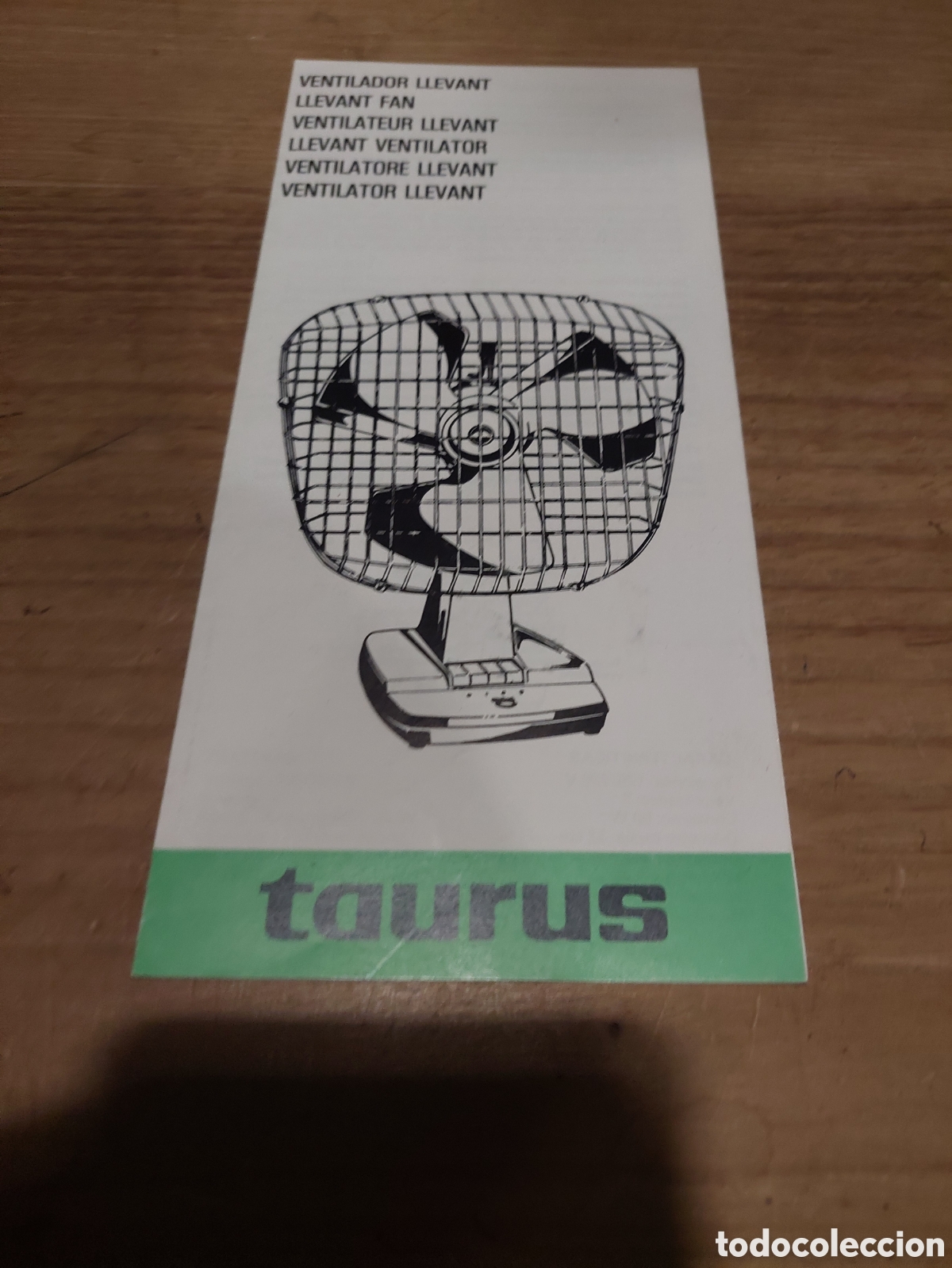 Cat&aacute;logos publicitarios: Cat&aacute;logo taurus ventilador caracter&iacute;sticas