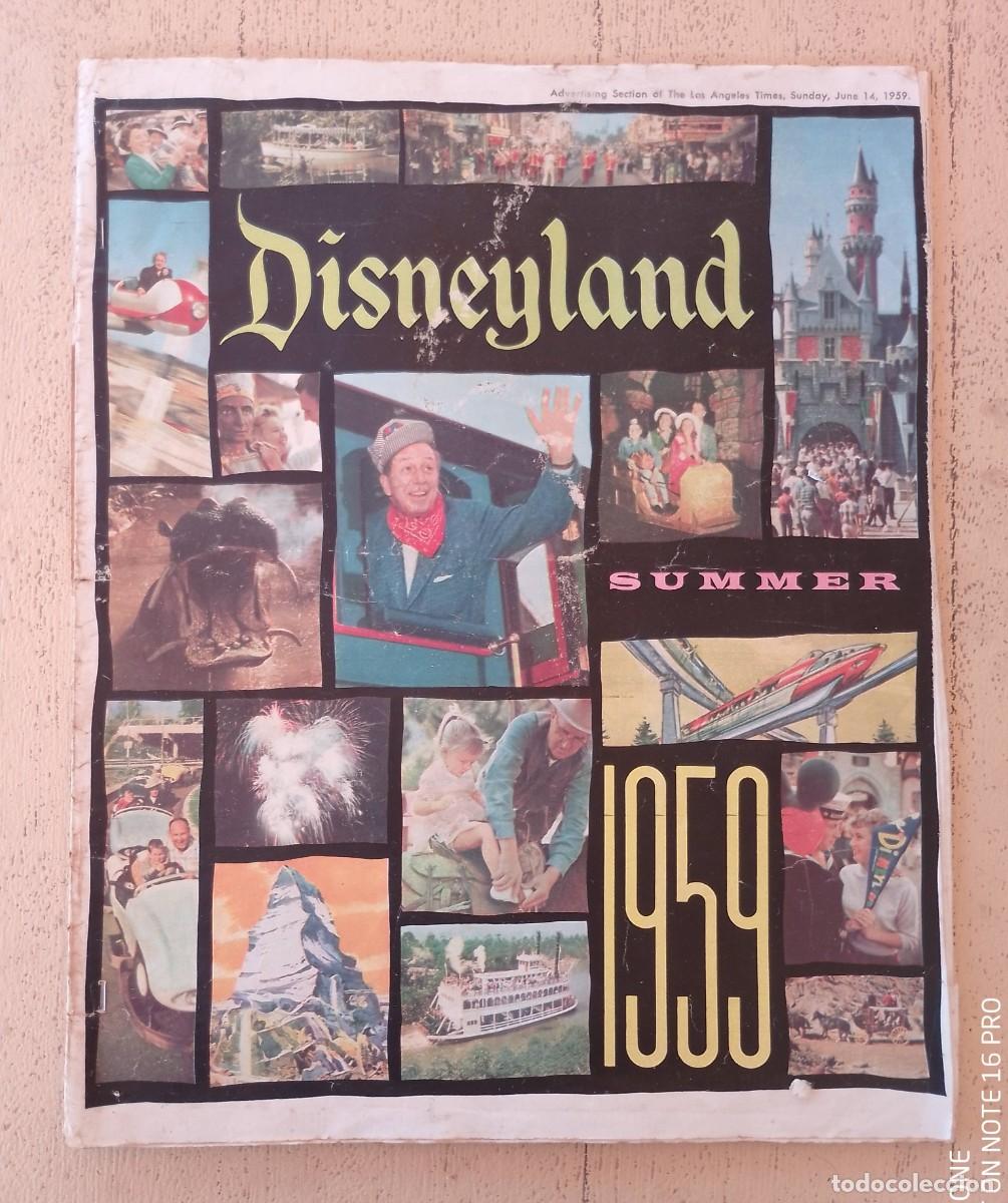 Catalogues publicitaires: Disneyland, Anaheim Los &Aacute;ngeles California, Periodico Junio 14 de 1959