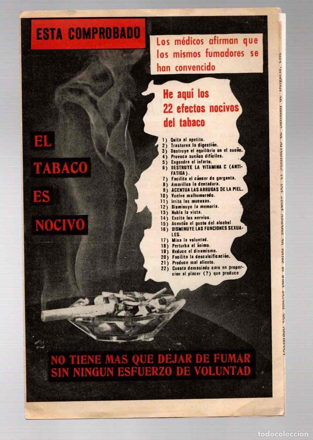 Catalogues publicitaires: DIPTICO PUBLICITARIO CAMPA&Ntilde;A PASTILLAS ANTI TABACO. A&Ntilde;O 1972