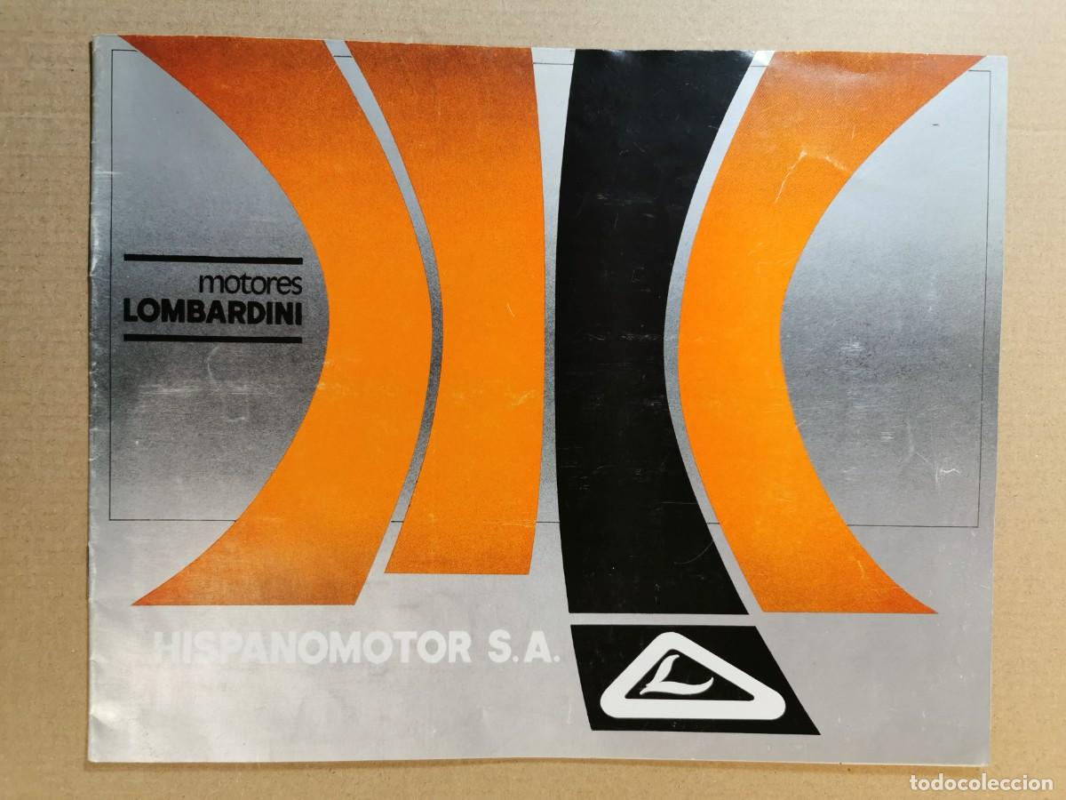 Catalogues publicitaires: CATALOGO MOTORES LOMBARDINI HISPANOMOTOR S A