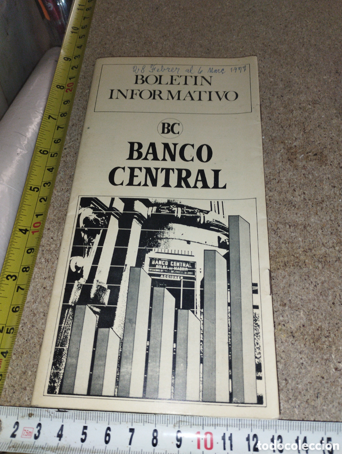 Catalogues publicitaires: Bolet&iacute;n informativo del Banco Central 1977