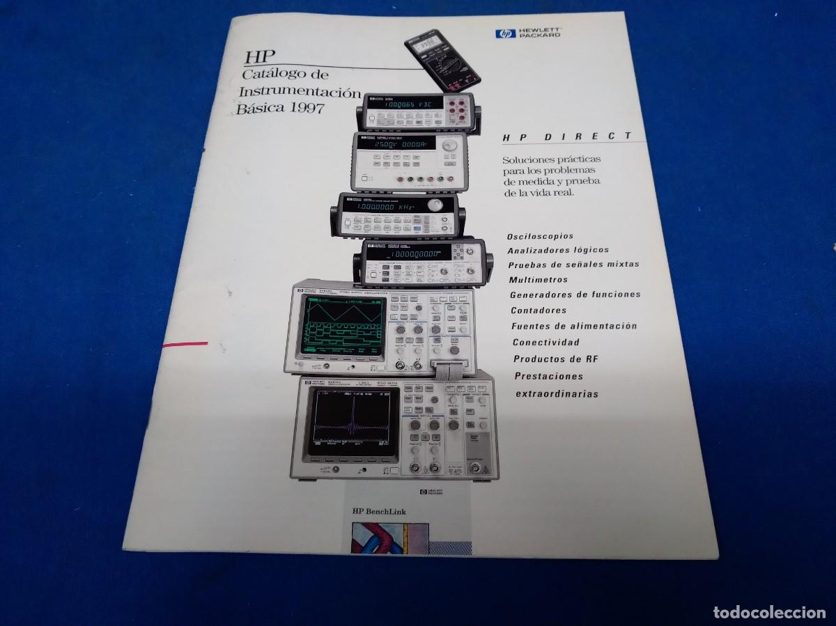 Cat&aacute;logos publicit&aacute;rios: HEWLETT PACKARD HP - CAT&Aacute;LOGO INTRUMENTACI&Oacute;N B&Aacute;SICA 1997