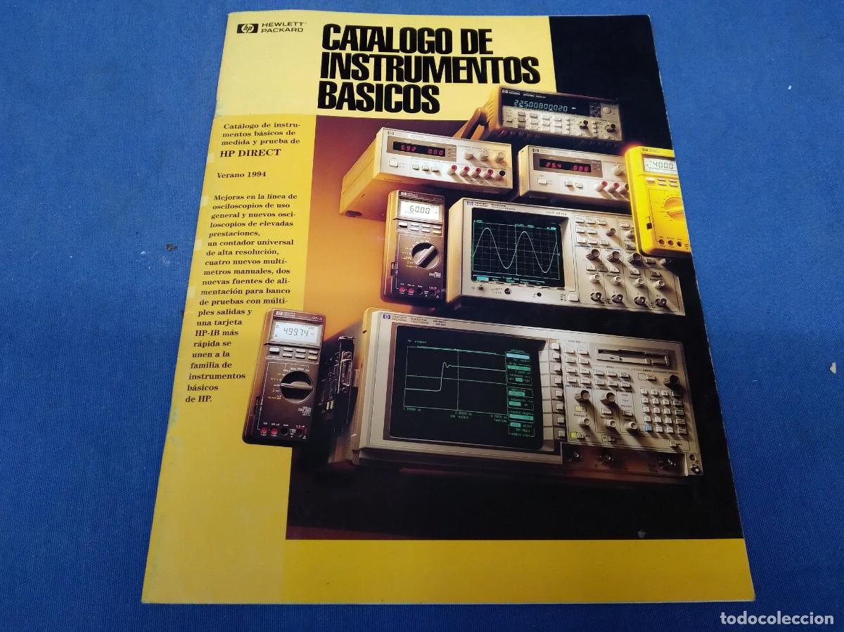 Cat&aacute;logos publicitarios: HEWLETT PACKARD HP - CAT&Aacute;LOGO INTRUMENTACI&Oacute;N BASICOS 1994 - Foto 1