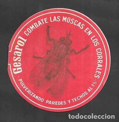 Advertising Catalogs: Gesarol. combate las moscas en los corrales. 1944