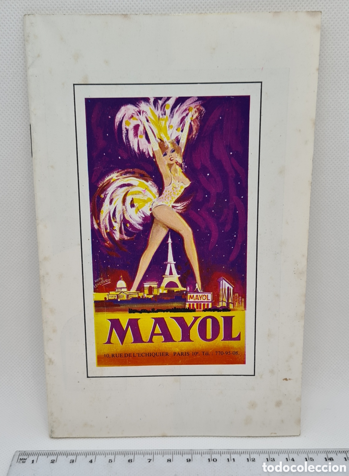 Catalogues publicitaires: PROGRAMA TEATRO MAYOL PARIS A&Ntilde;O 68 69 MUSIC HALL