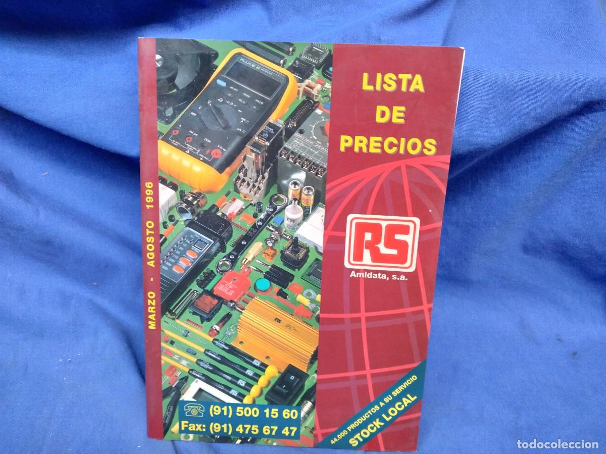 Cat&aacute;logos publicit&aacute;rios: RS , AMIDATA S.A. LISTA DE PRECIOS MARZO - AGOSTO 1996 REGALO REGLA JBC