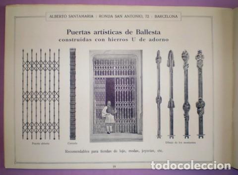 Werbekataloge: ALBERTO SANTAMARIA - CATALOGO DE PUERTAS METALICAS, MUELLES, ETC