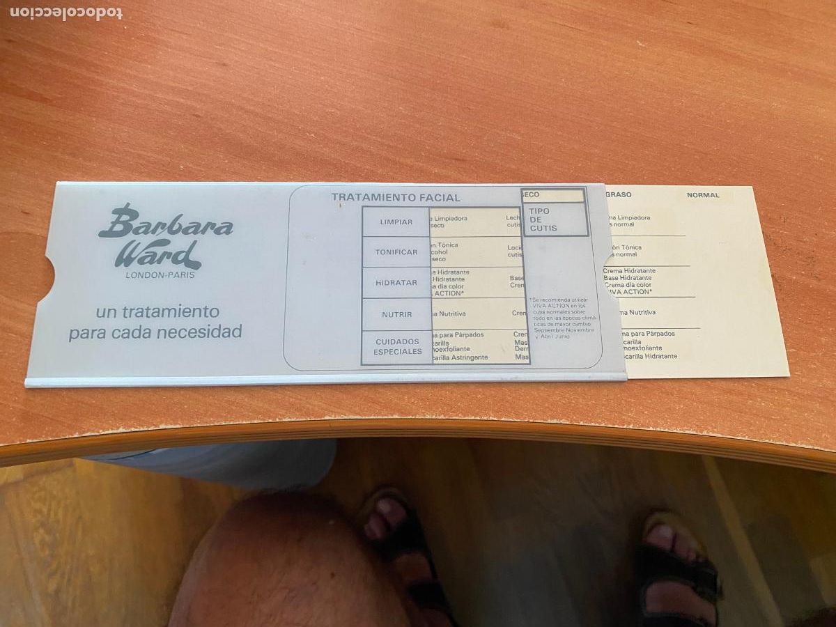 Catalogues publicitaires: BARBARA WARD REGLA MOVIL DE TRATAMIENTOS (COIB241)