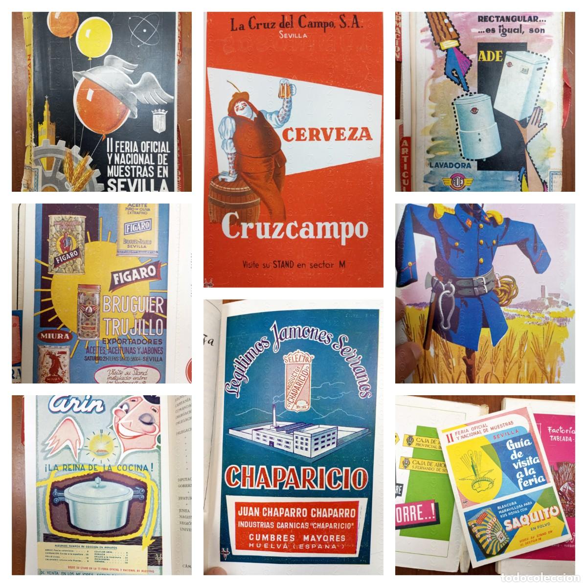 Catalogues publicitaires: 2&ordf; FERIA SEVILLA NACIONAL DE MUESTRAS 1959 CATALOGO GUIA OFICIAL VER VIDEO PRESENTACION U19