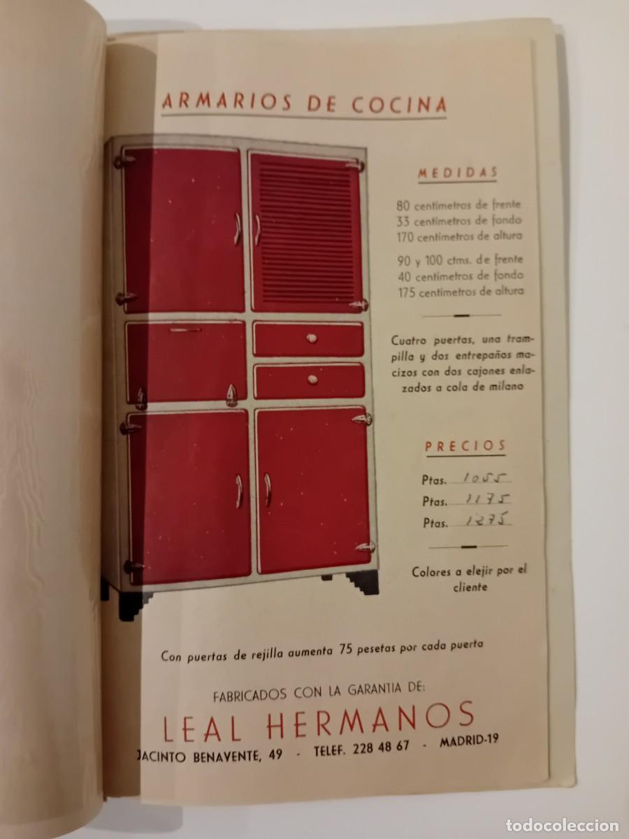 Cataloghi pubblicitari: CAT&Aacute;LOGO F&Aacute;BRICA DE MUEBLES LEAL HERMANOS HNOS. MADRID. A&Ntilde;OS 50