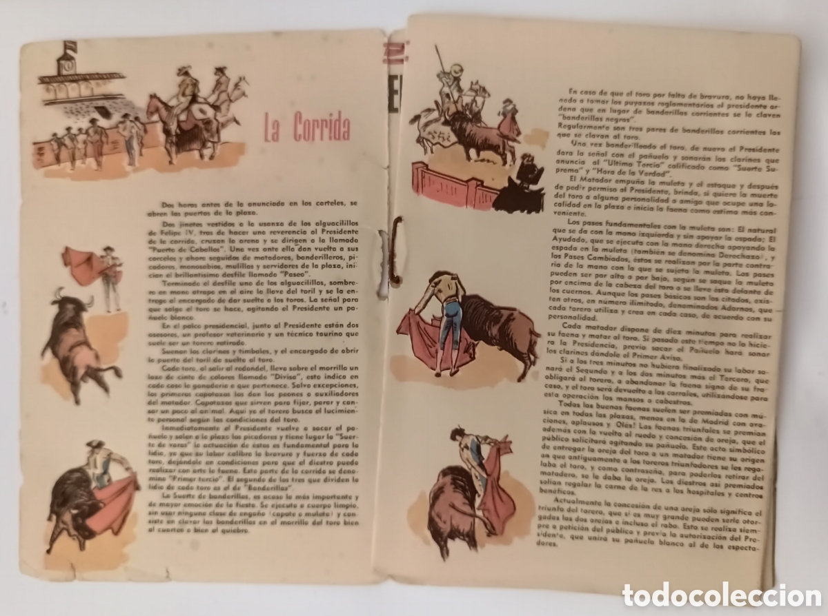 Cat&aacute;logos publicitarios: Programa toros feria San Isidro Madrid 1972 - Foto 2