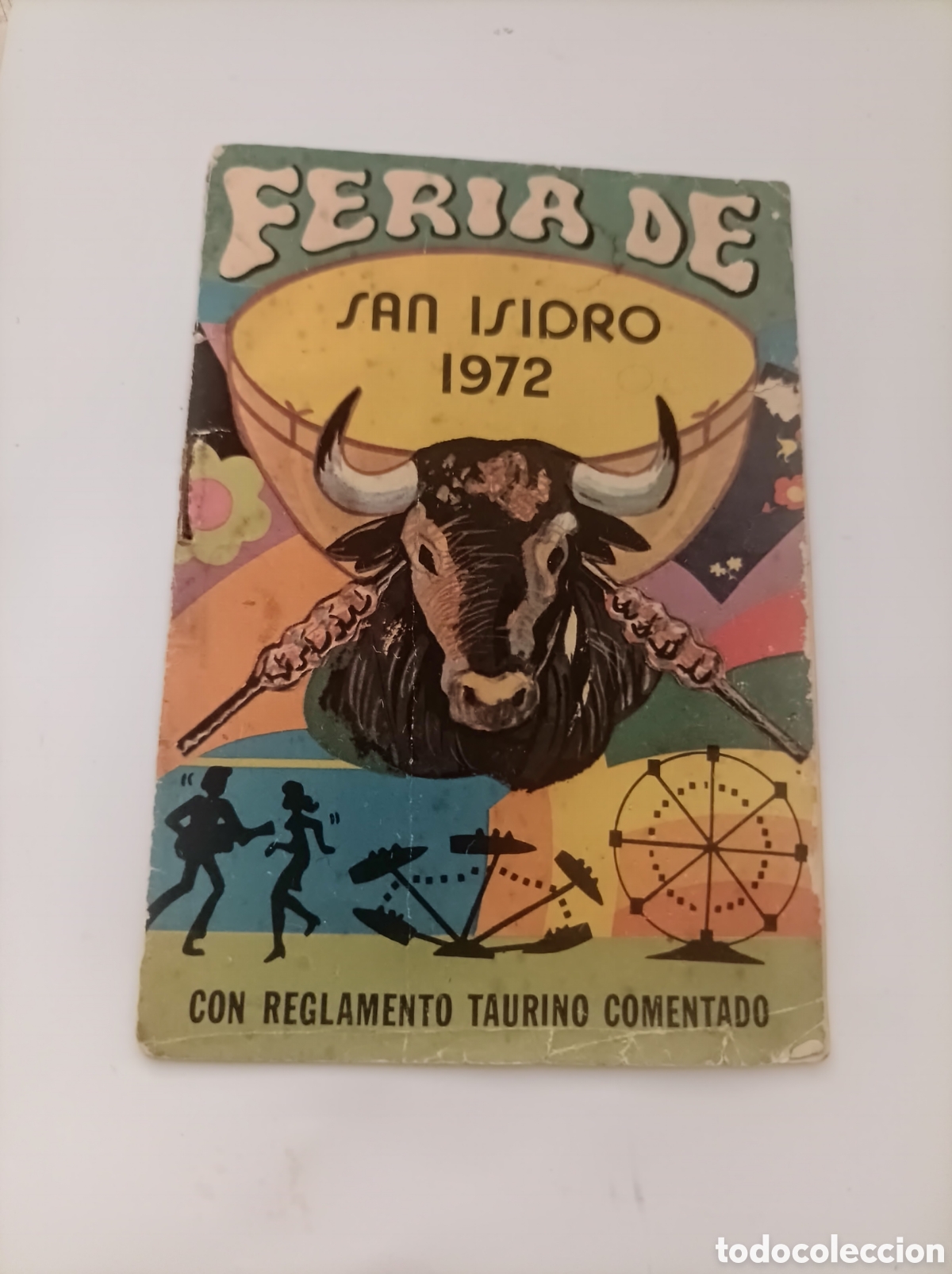 Cat&aacute;logos publicitarios: Programa toros feria San Isidro Madrid 1972 - Foto 1