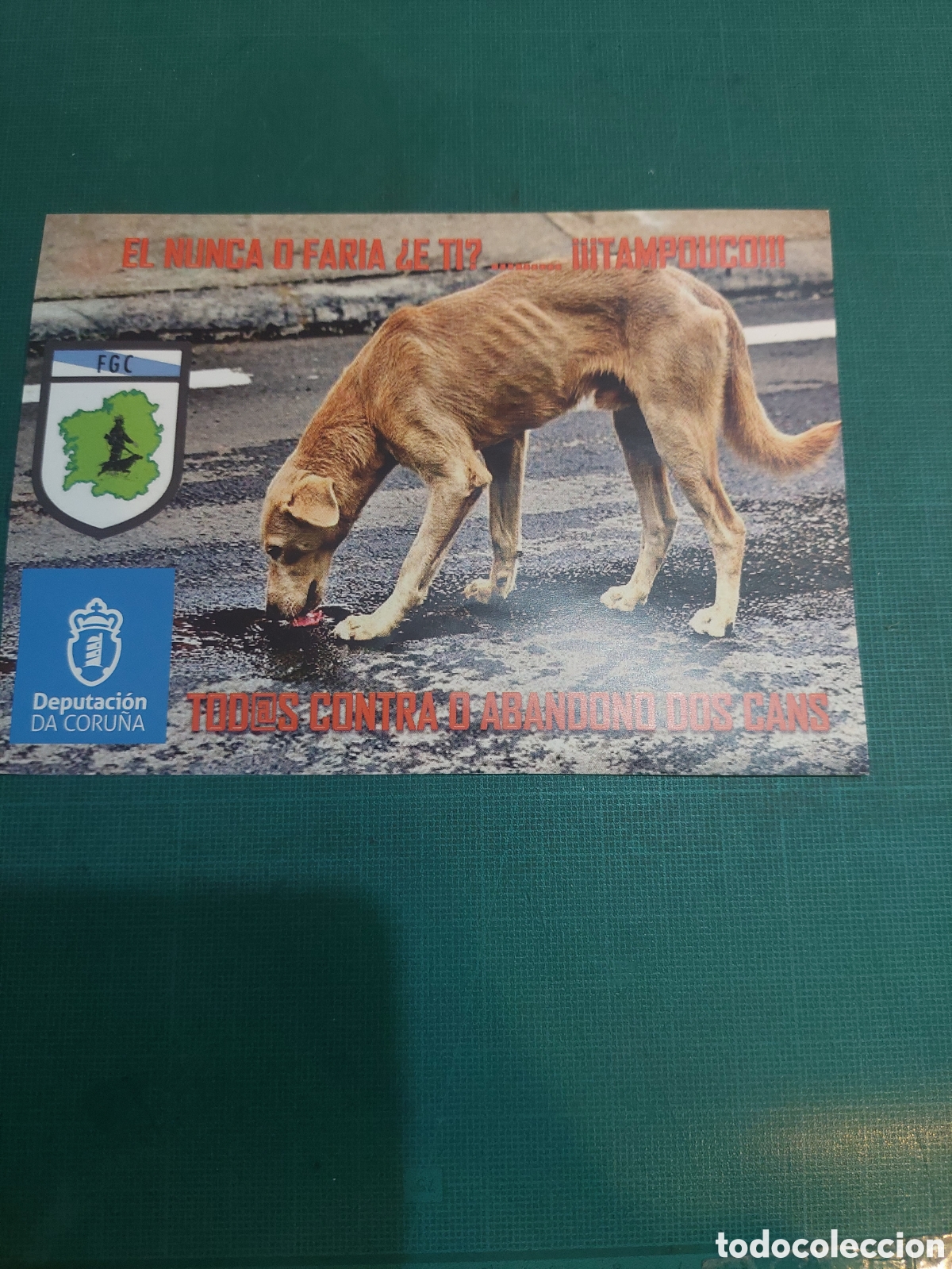 Cataloghi pubblicitari: TODOS CONTRA O ABANDONO DOS CABS FGC DEPUTACION CORU&Ntilde;A Impreso