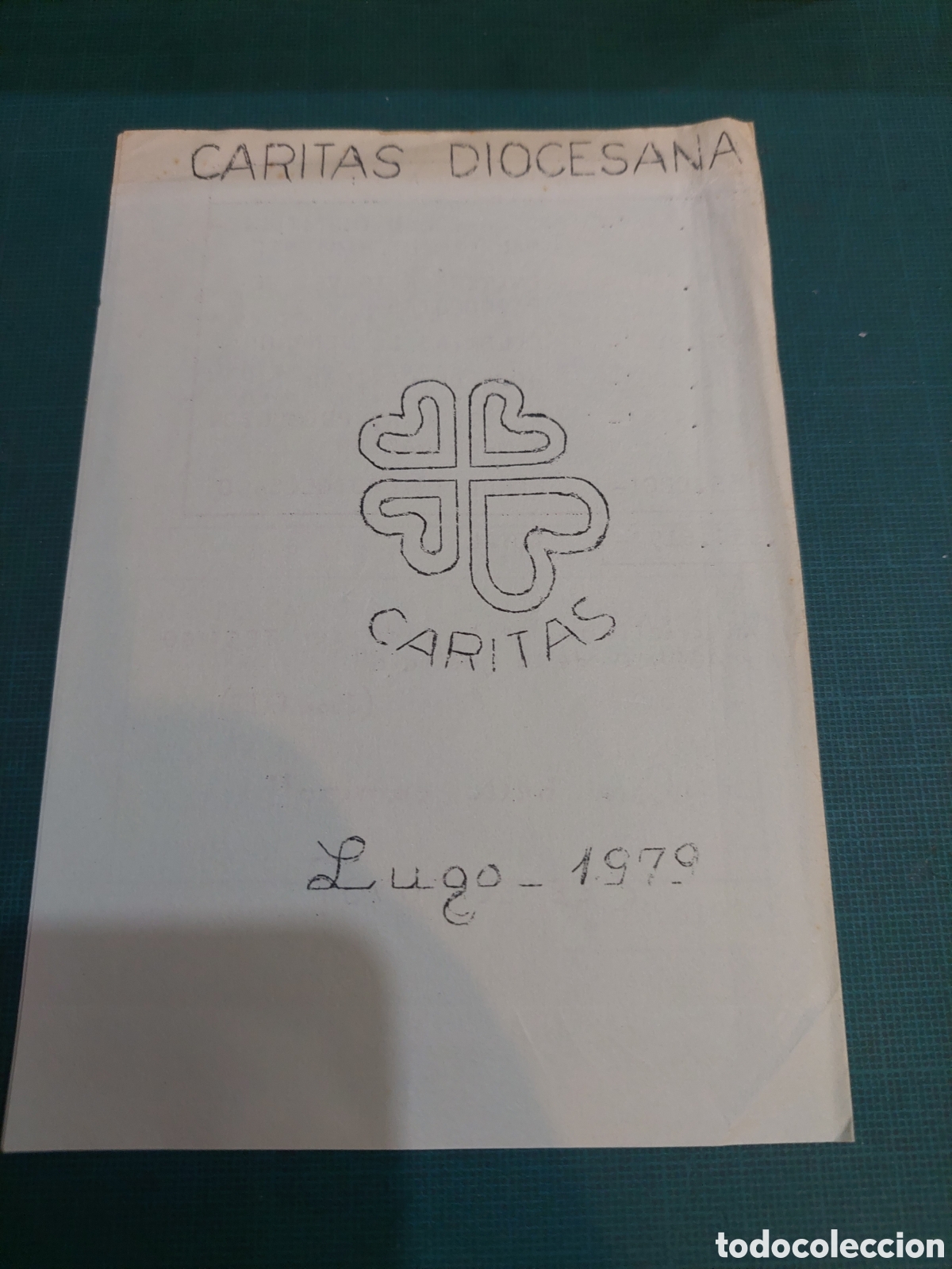 Cataloghi pubblicitari: LUGO PUBLICIDAD CARITAS 1979 Impreso