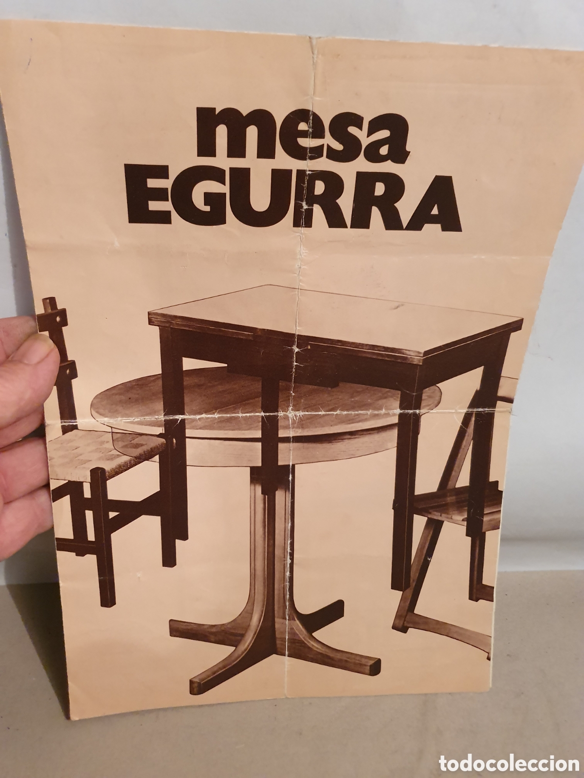 Cataloghi pubblicitari: MESA EGURRA. DEUSTO, BILBAO. PUBLICIDAD DE MUEBLES A&Ntilde;OS 80.