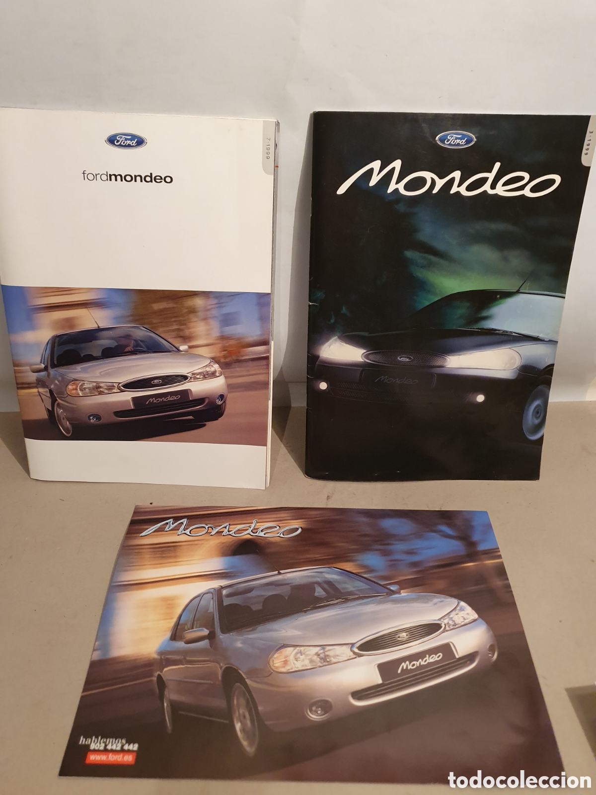 Cataloghi pubblicitari: FORD MONDEO. PUBLICIDAD, 3 CAT&Aacute;LOGOS DE VENTA.
