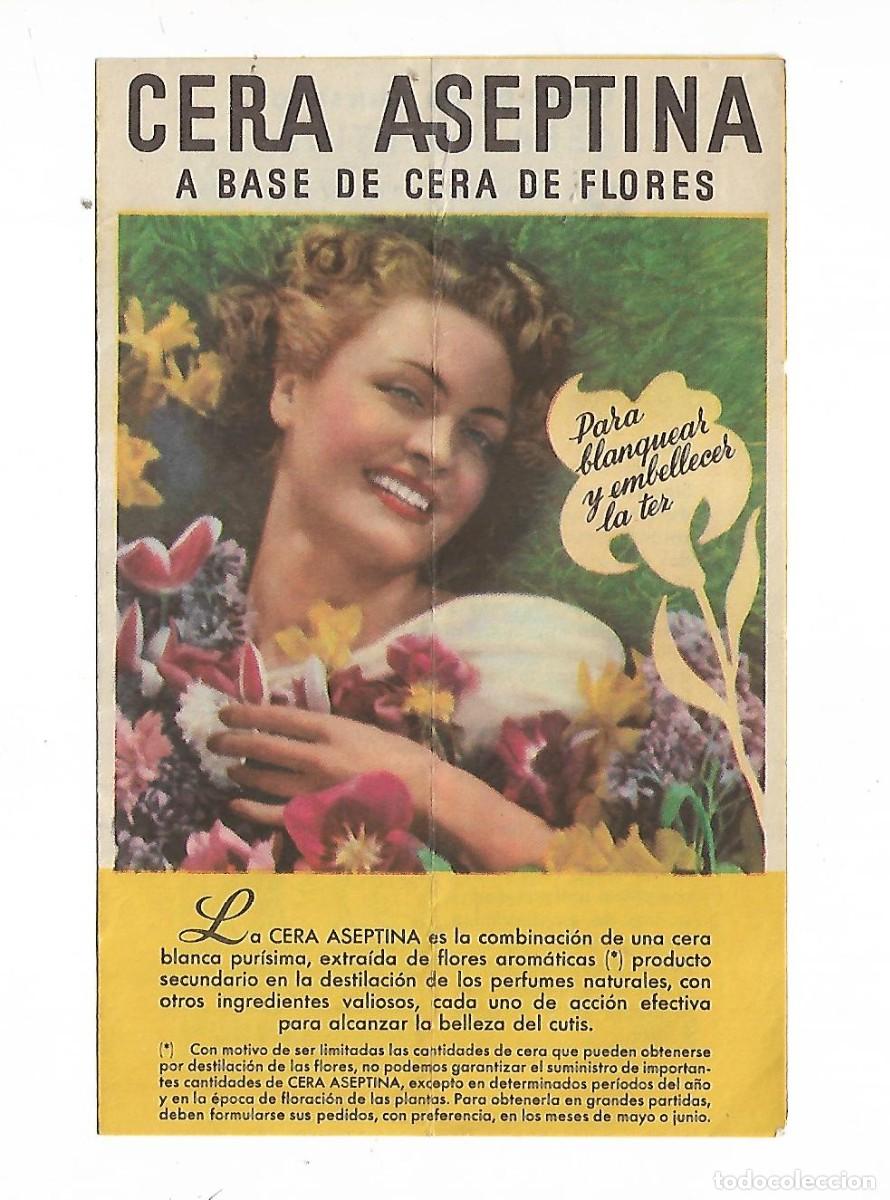 Cataloghi pubblicitari: M3- PUBLICIDAD DE CERA ASEPTICA A BASE DE CERA DE FLORES