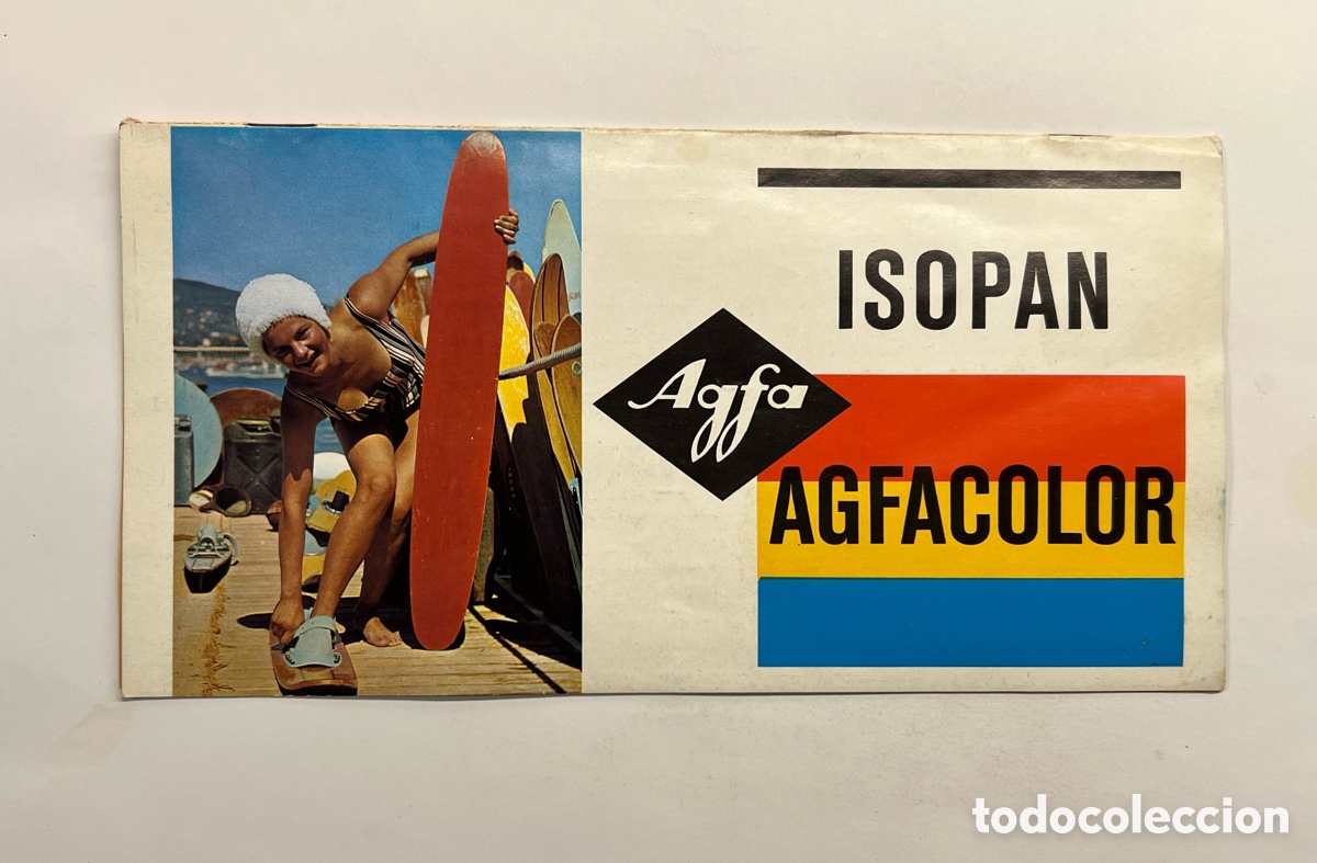 Werbekataloge: ISOPAN.. Agfacolor.. ISOPAN IFF AGFA 15 DIN = 25 ASA. Publicidad.. Cat&aacute;logo publicit&aacute;rio (h.1960?)