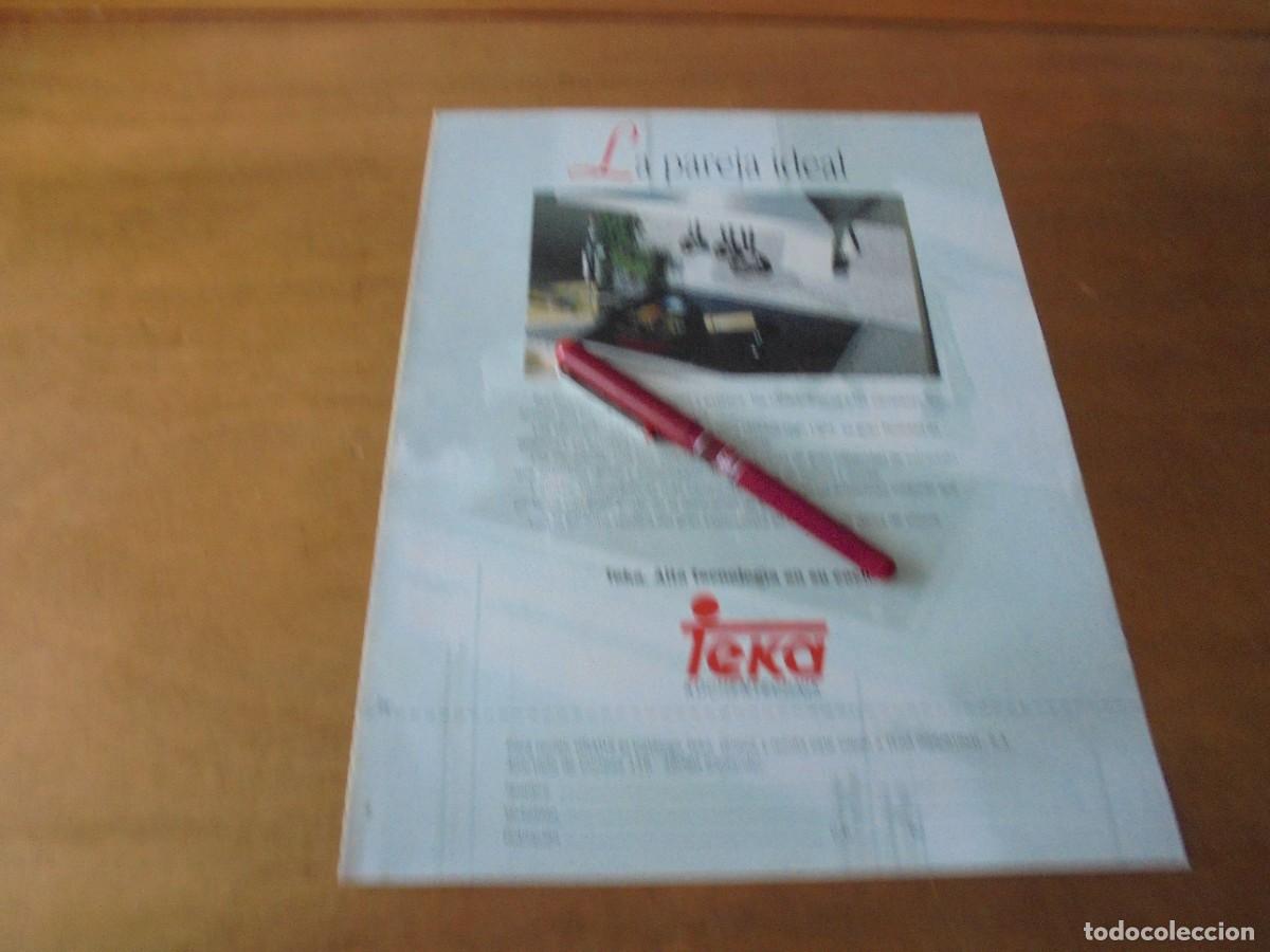 Cat&aacute;logos publicit&aacute;rios: PUBLICIDAD 1998: TEKA