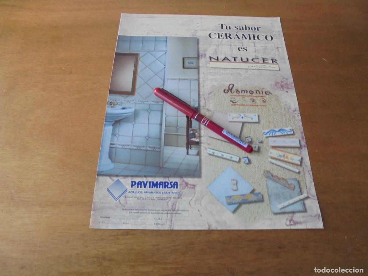 Cat&aacute;logos publicit&aacute;rios: PUBLICIDAD 1998: CER&Aacute;MICA NATUCER, PAVIMARSA