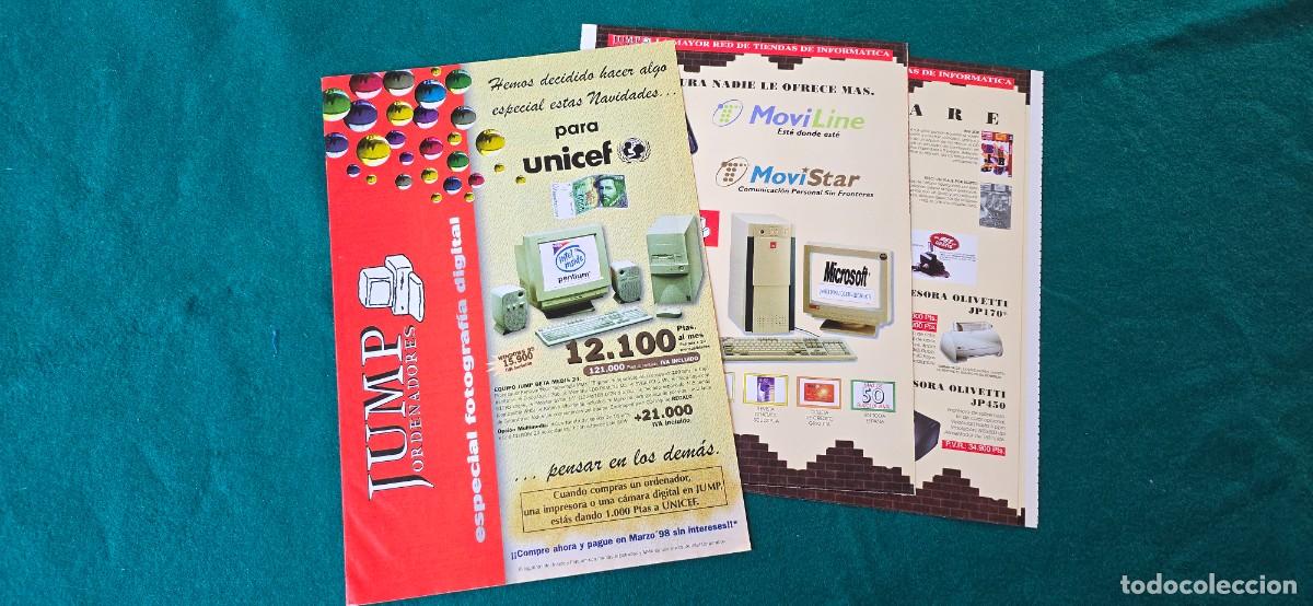 Cat&aacute;logos publicit&aacute;rios: FOLLETO JUMP INFORMATICA (1997)
