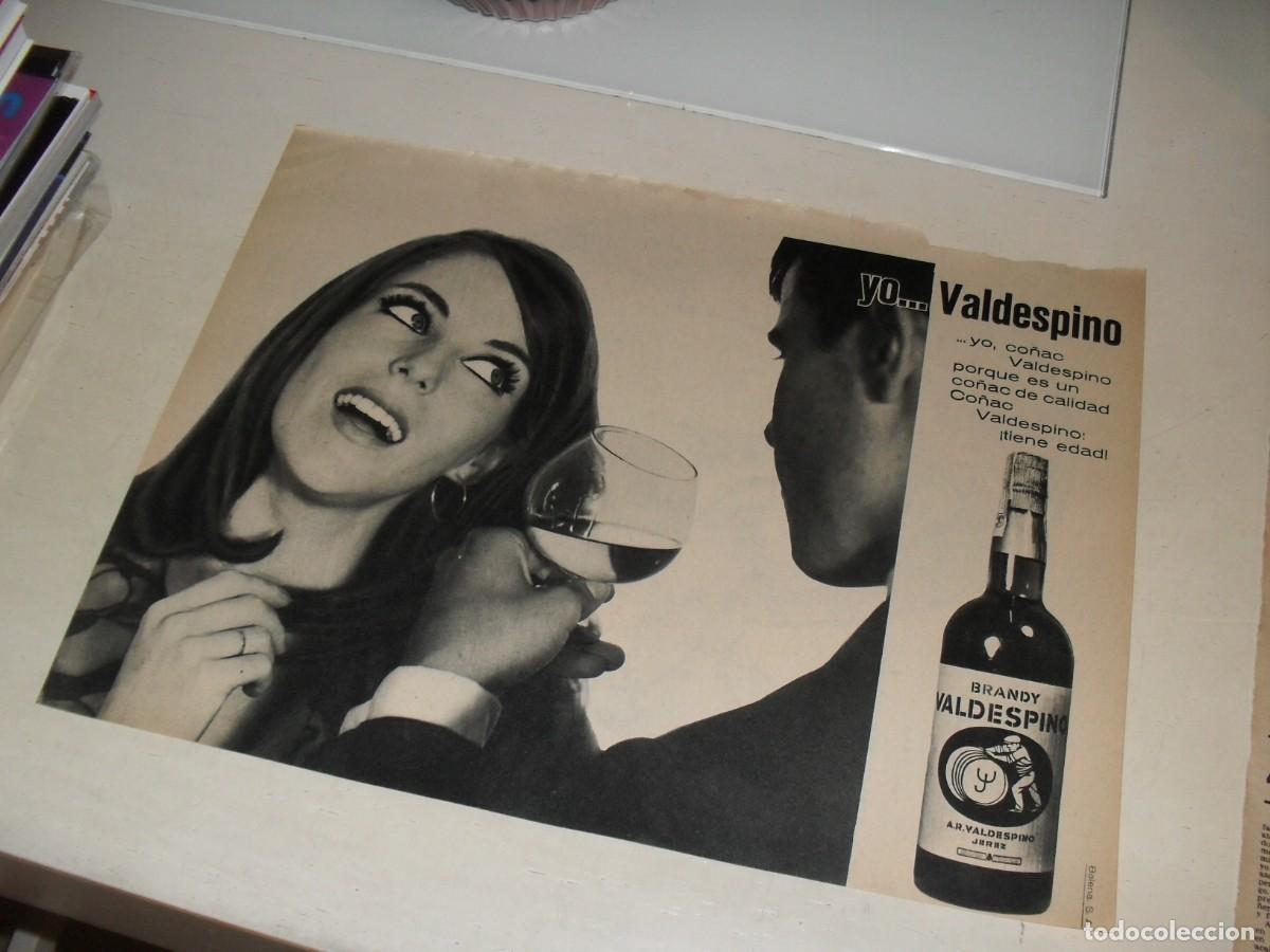 Werbekataloge: LAMINA PUBLICITARIA,CASI FORMATO PERIODICO,YO..BRANDY VALDESPINO.A&Ntilde;OS 60