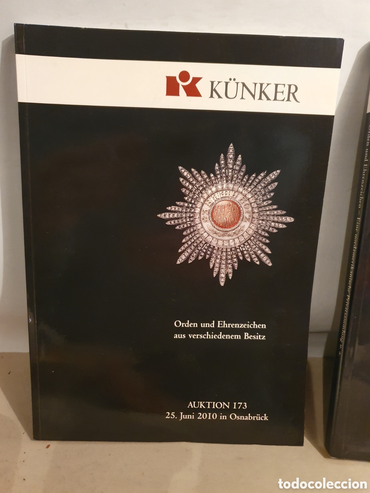 Cat&aacute;logos publicitarios: K&Uuml;NKER. 2 CATALOGOS DE SUBASTA DE MEDALLAS. ORDEN UND EHRENZEICHEN.