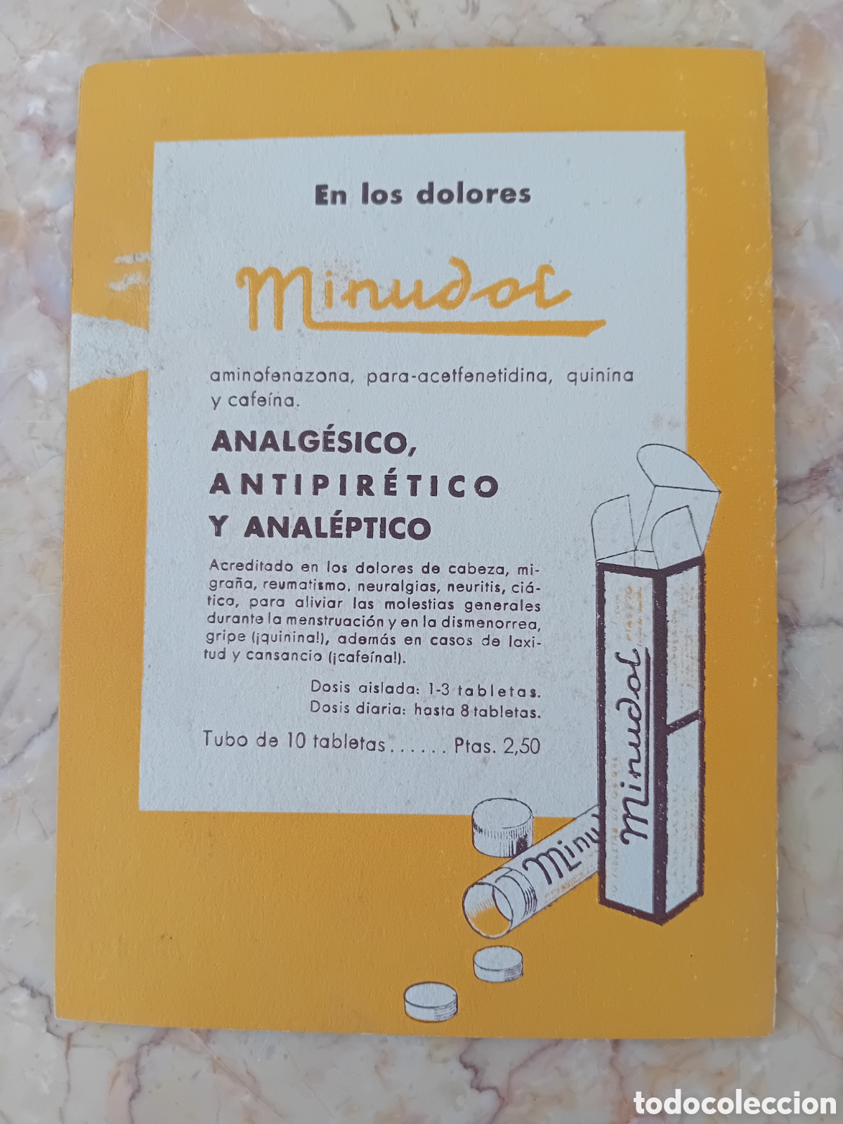 Catalogues publicitaires: Cat&aacute;logo publicidad farmacia Minudol analgesicos