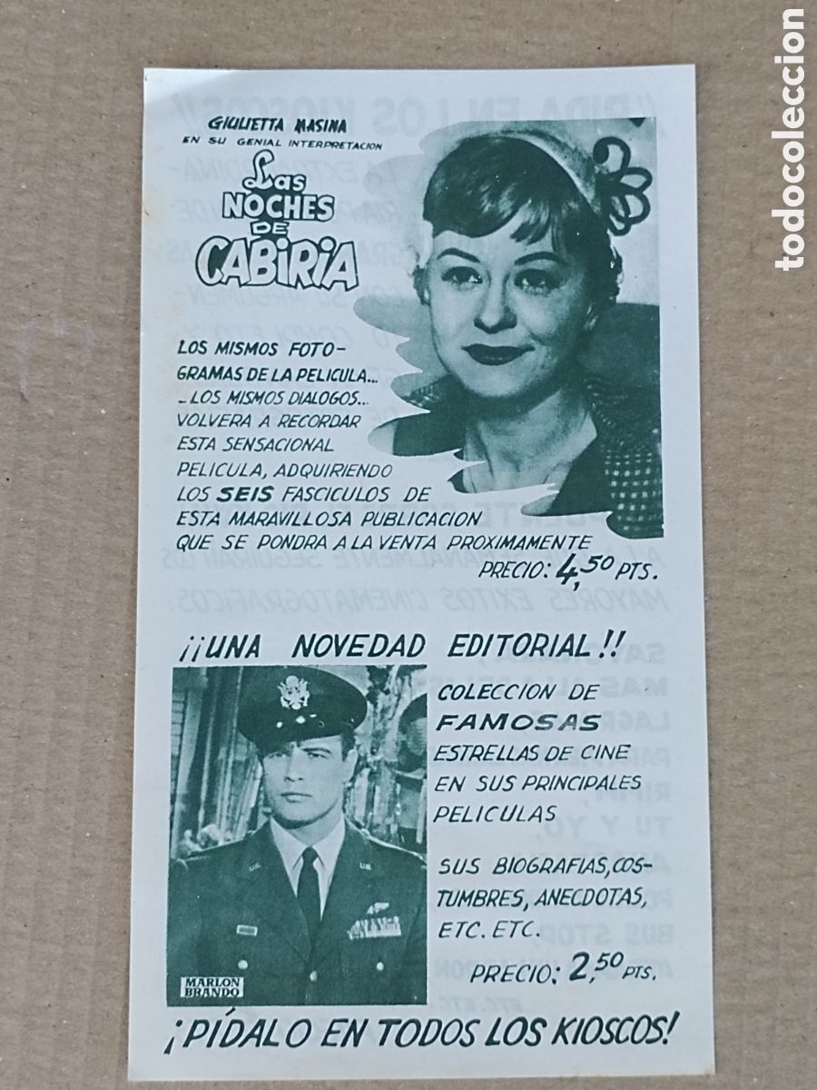 Advertising Catalogs: FAMOSAS ESTRELLAS DEL CINE