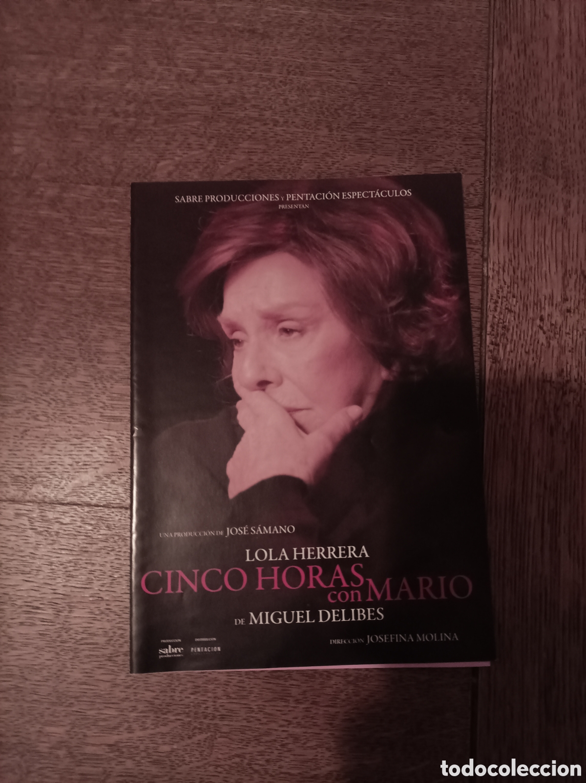 Cat&aacute;logos publicitarios: Lola Herrera. Programa. Cinco horas con Mario - Foto 1