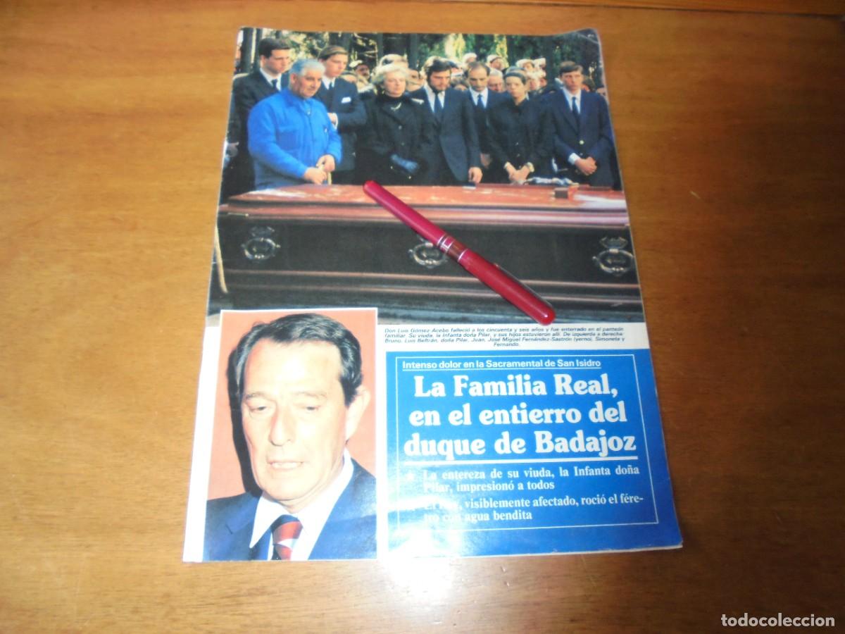Werbekataloge: CLIPPING 1991: DUQUE DE BADAJOZ. FAMILIA REAL.