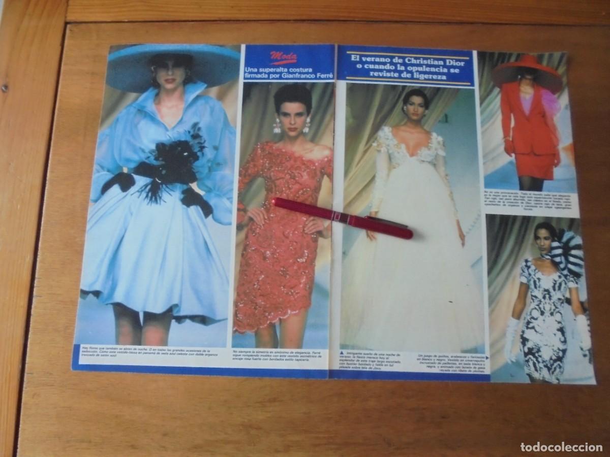 Werbekataloge: CLIPPING 1991: MODA GIANFRANCO FERR&Eacute;. CHRISTIAN DIOR.